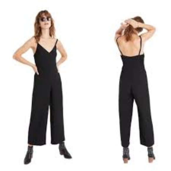 Madewell Black Jumpsuit - Picture 1 of 6